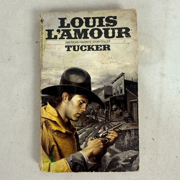 Louis LAmour Tucker Paperback Book 1971 First Edition - Picture 1 of 3